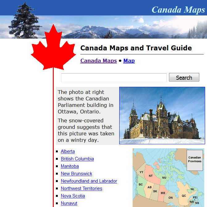 Canada Maps